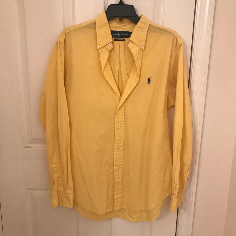 Classic fit men’s button down